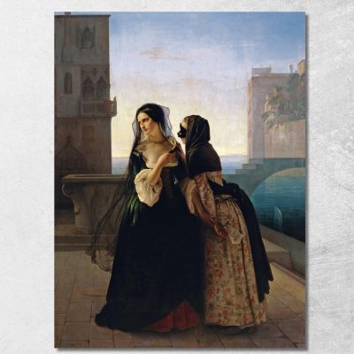 Advice On Revenge Francesco Hayez fhy31 canvas print 