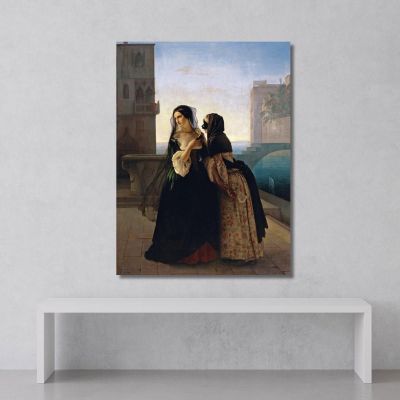 Advice On Revenge Francesco Hayez fhy31 canvas print 