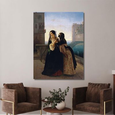 Advice On Revenge Francesco Hayez fhy31 canvas print 