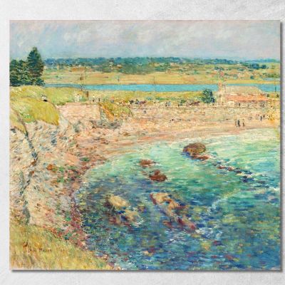 Bailey'S Beach Newport R.I. Frederick Childe Hassam fch3 canvas print 