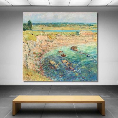 Bailey'S Beach Newport R.I. Frederick Childe Hassam fch3 canvas print 