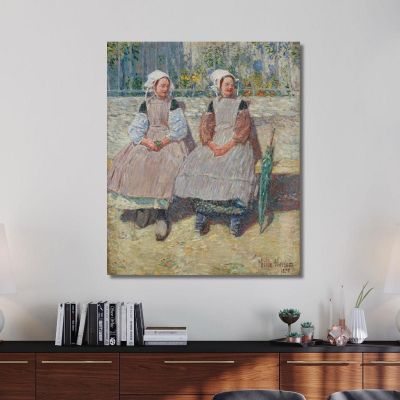 In The Sunlight Frederick Childe Hassam fch5 canvas print  In The Sunlight Frederick Childe Hassam fch5 canvas print