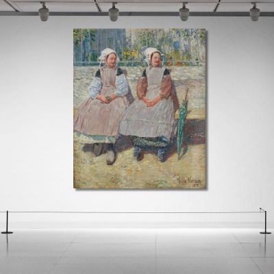In The Sunlight Frederick Childe Hassam fch5 canvas print  In The Sunlight Frederick Childe Hassam fch5 canvas print