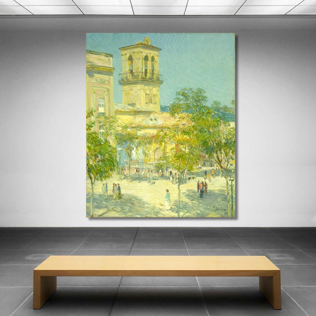 Street Of The Great Captain Córdoba Frederick Childe Hassam fch17 canvas print 