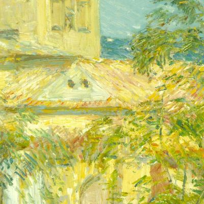 Street Of The Great Captain Córdoba Frederick Childe Hassam fch17 canvas print