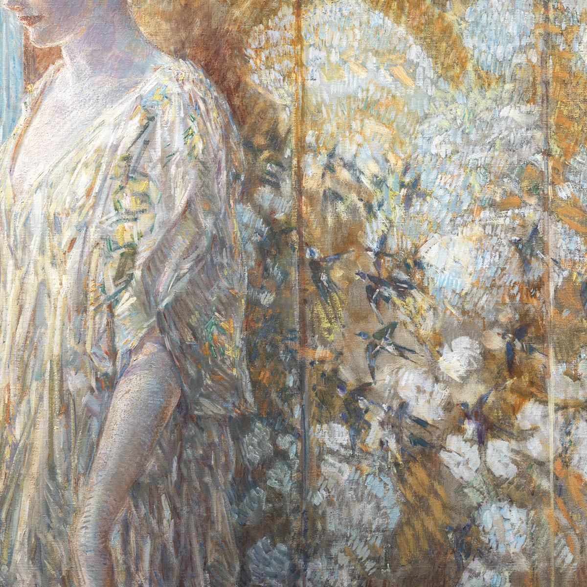 Tanagra The Builders New York Frederick Childe Hassam fch18 canvas print