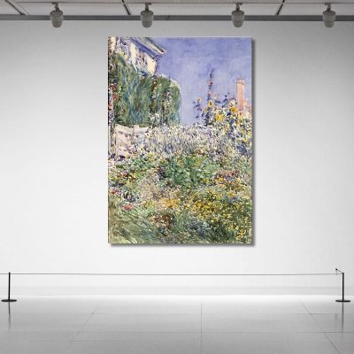 Thaxter'S Garden Frederick Childe Hassam fch19 canvas print 