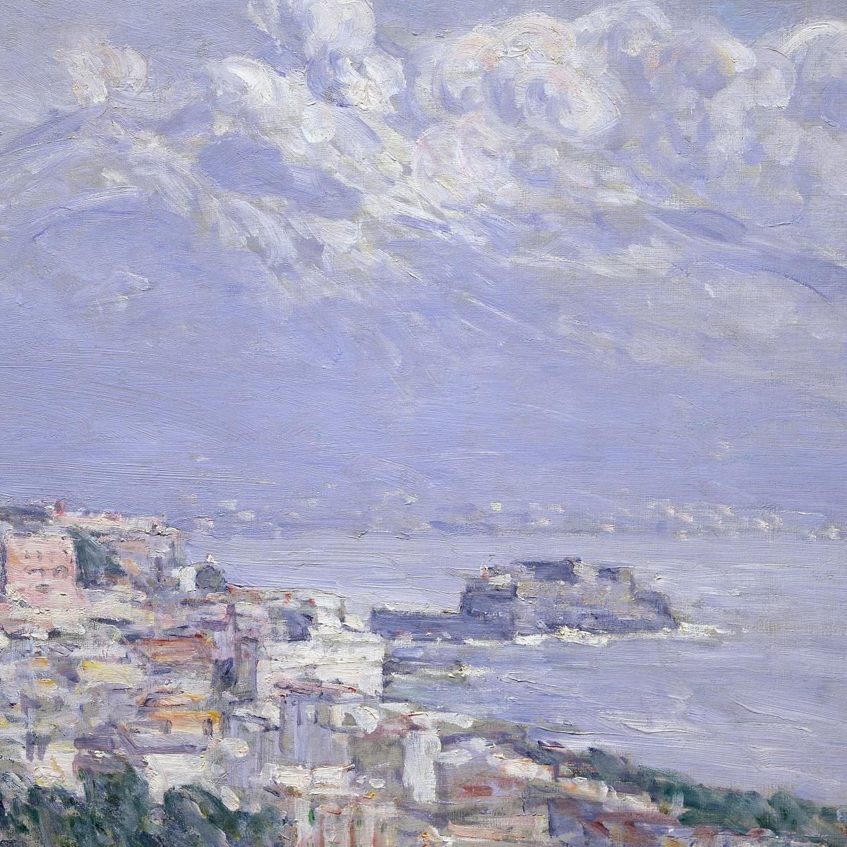 Vesuvius Frederick Childe Hassam fch25 canvas print
