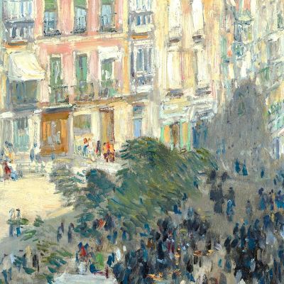 View Of A Southern French City Frederick Childe Hassam fch26 canvas print