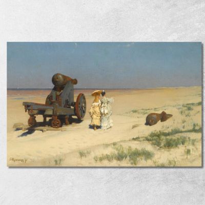 A Beach Stroll Frederik Hendrik Kaemmerer fhk1 canvas print 