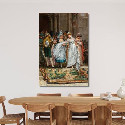 The Christening Frederik Hendrik Kaemmerer fhk16 canvas print 