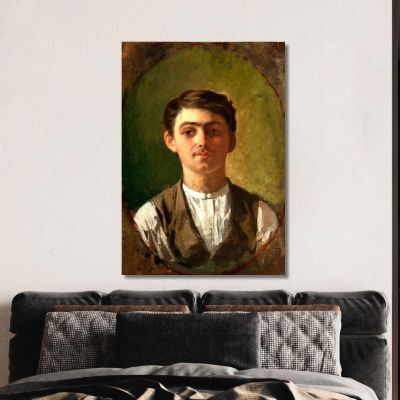 Self Portrait G. Pellizza da Volpedo gpv1 canvas print 