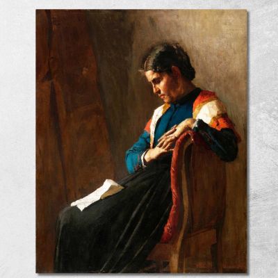 The Emigrant'S Woman G. Pellizza da Volpedo gpv7 canvas print 