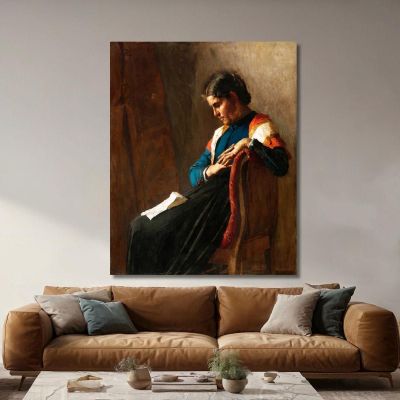The Emigrant'S Woman G. Pellizza da Volpedo gpv7 canvas print 