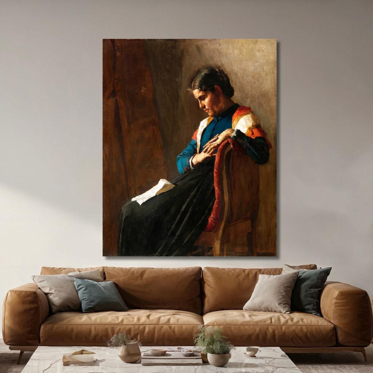 The Emigrant'S Woman G. Pellizza da Volpedo gpv7 canvas print 