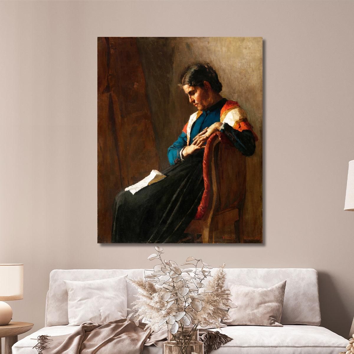 The Emigrant'S Woman G. Pellizza da Volpedo gpv7 canvas print 