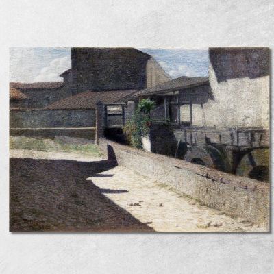 Old Windmill In Volpedo G. Pellizza da Volpedo gpv10 canvas print 