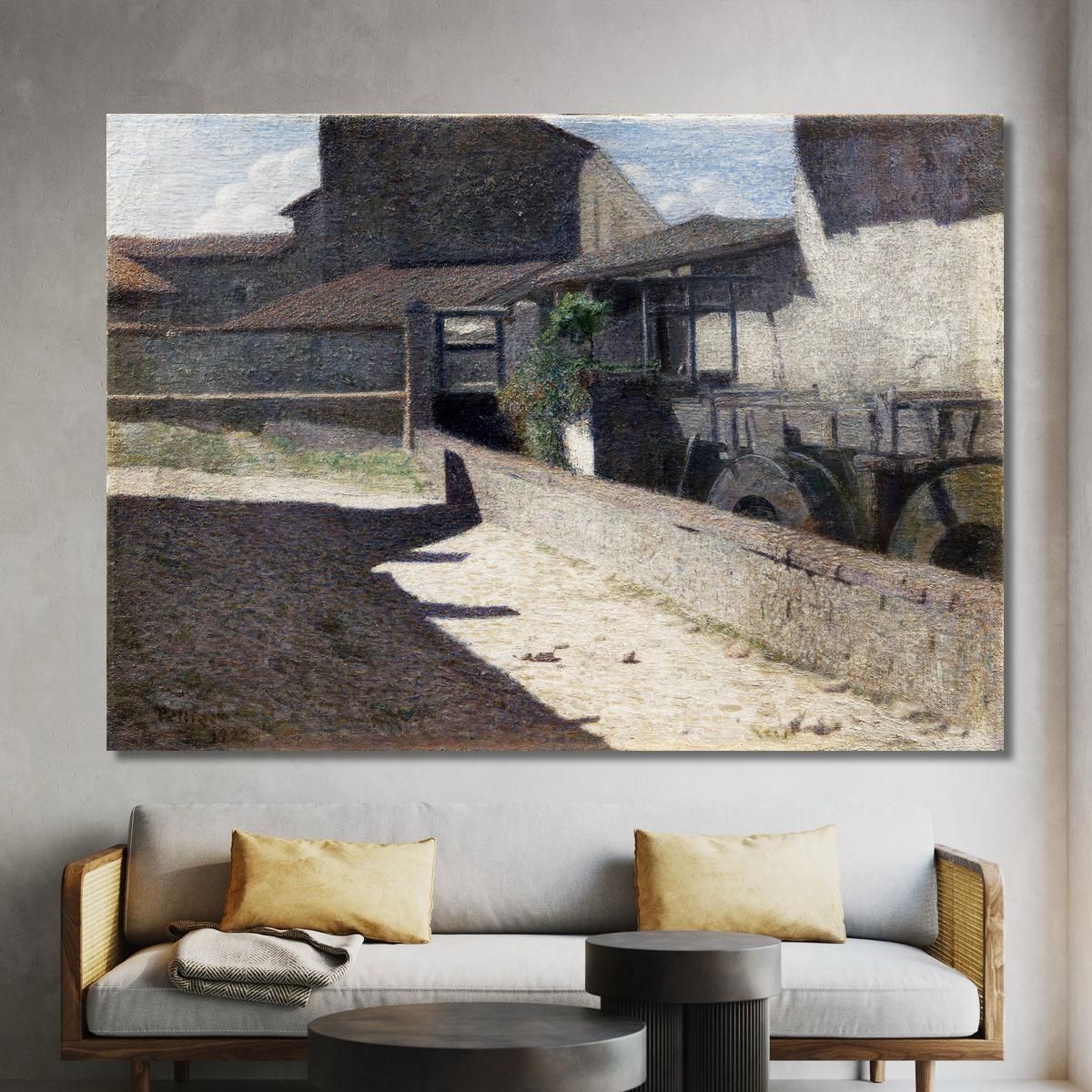 Old Windmill In Volpedo G. Pellizza da Volpedo gpv10 canvas print 