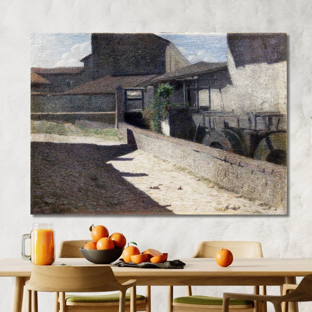 Old Windmill In Volpedo G. Pellizza da Volpedo gpv10 canvas print 