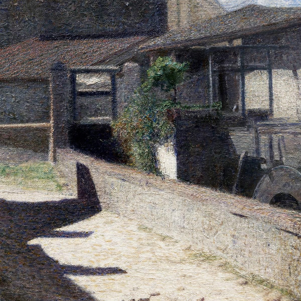 Old Windmill In Volpedo G. Pellizza da Volpedo gpv10 canvas print