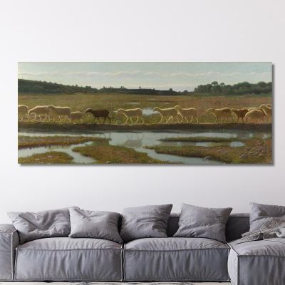 The Mirror Of Life G. Pellizza da Volpedo gpv11 canvas print 