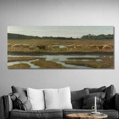 The Mirror Of Life G. Pellizza da Volpedo gpv11 canvas print 