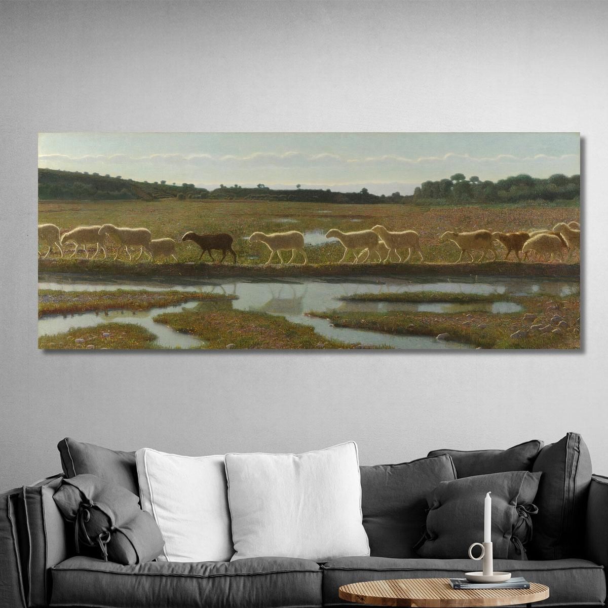 The Mirror Of Life G. Pellizza da Volpedo gpv11 canvas print 