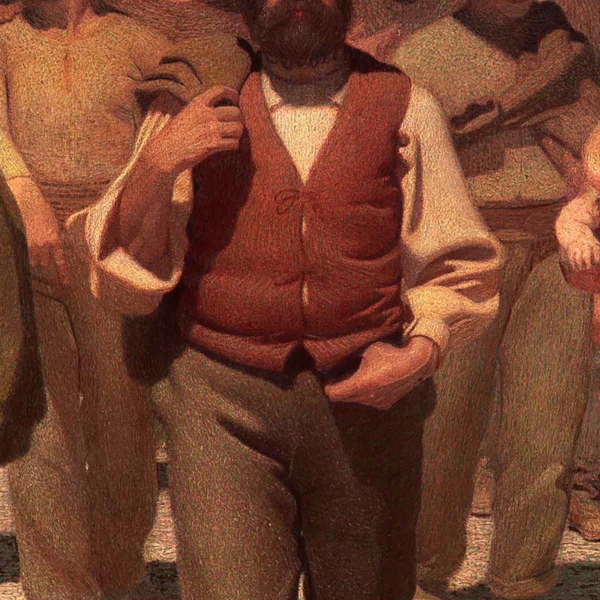 The Fourth Estate G. Pellizza da Volpedo gpv15 canvas print
