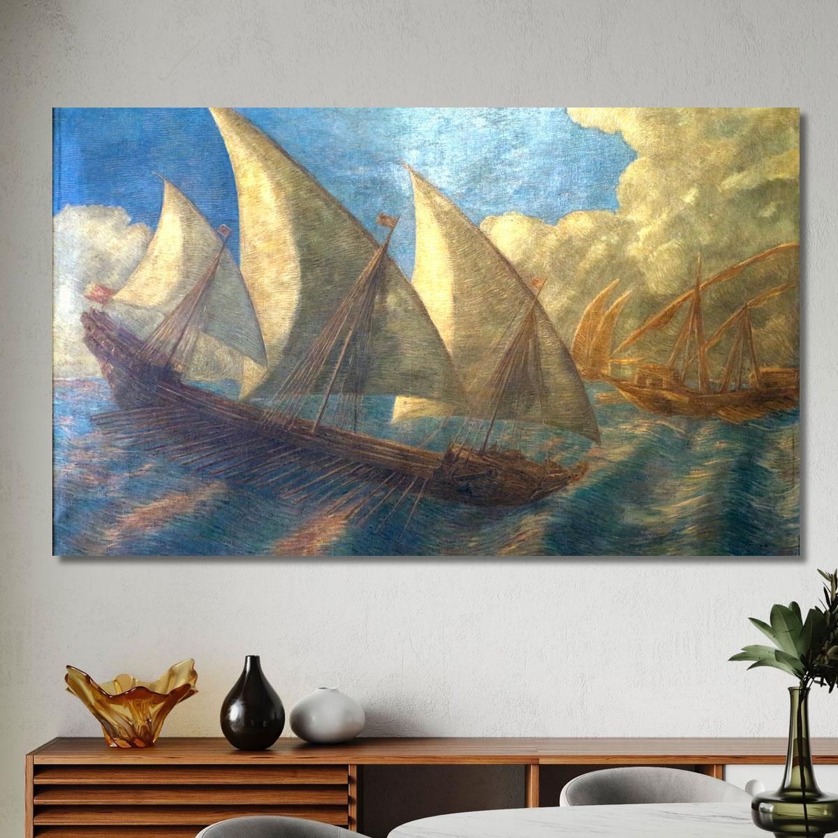 Pisan Caravelle Gaetano Previati gpr1 canvas print 