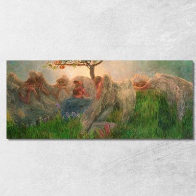 Maternity Gaetano Previati gpr6 canvas print 