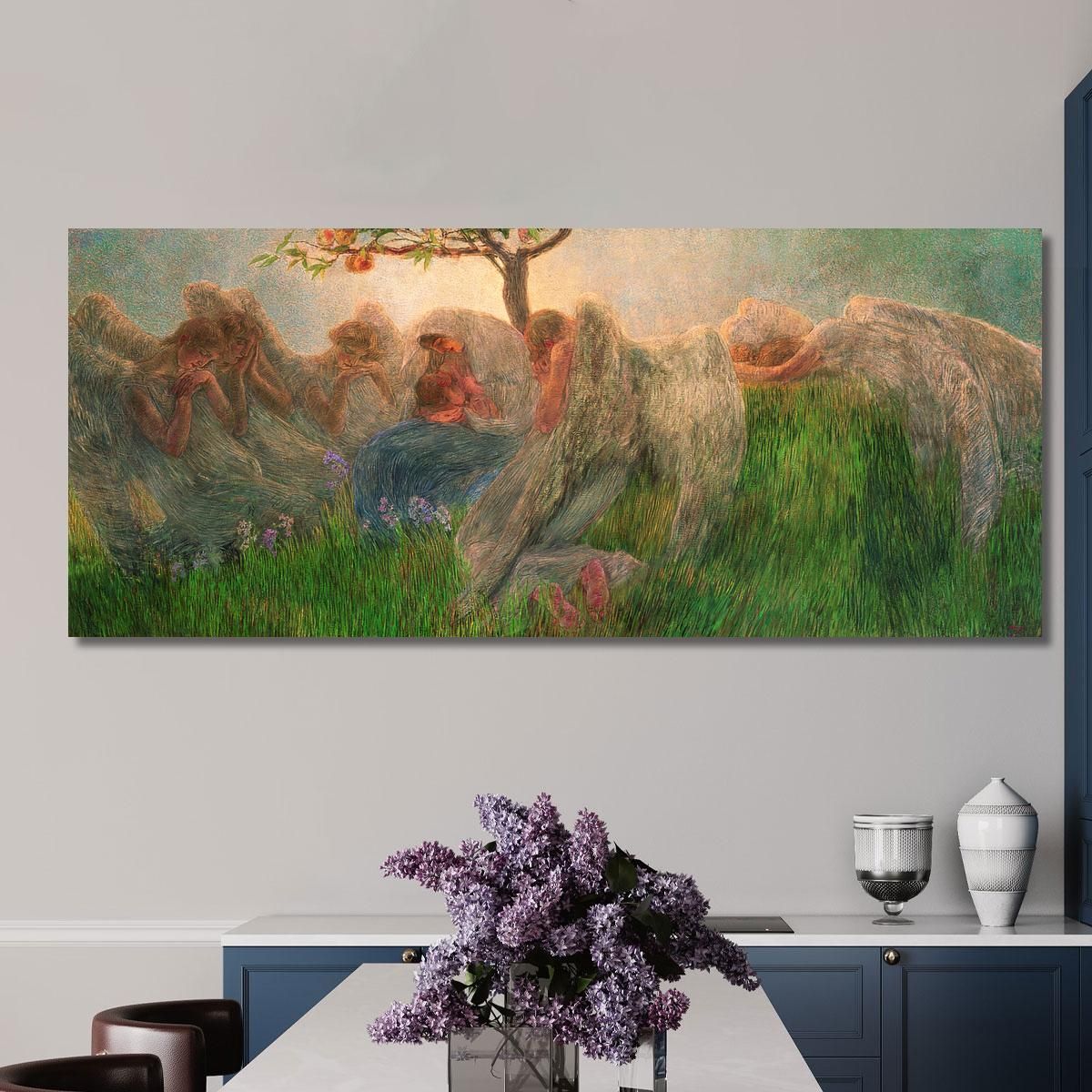 Maternity Gaetano Previati gpr6 canvas print 