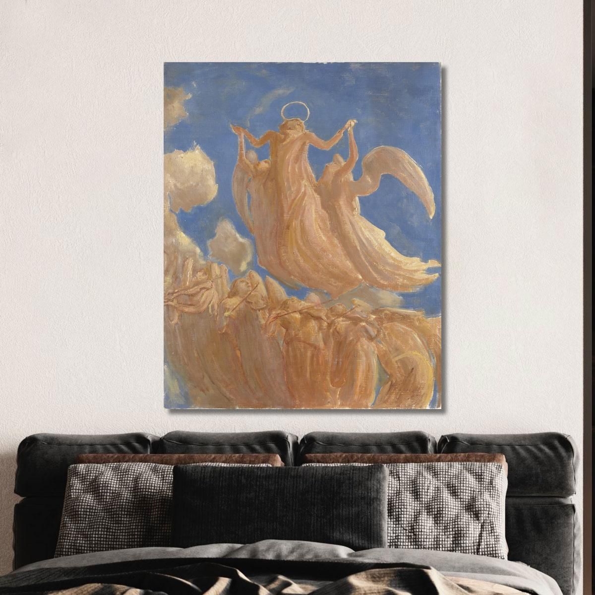 Assumption Gaetano Previati gpr11 canvas print 