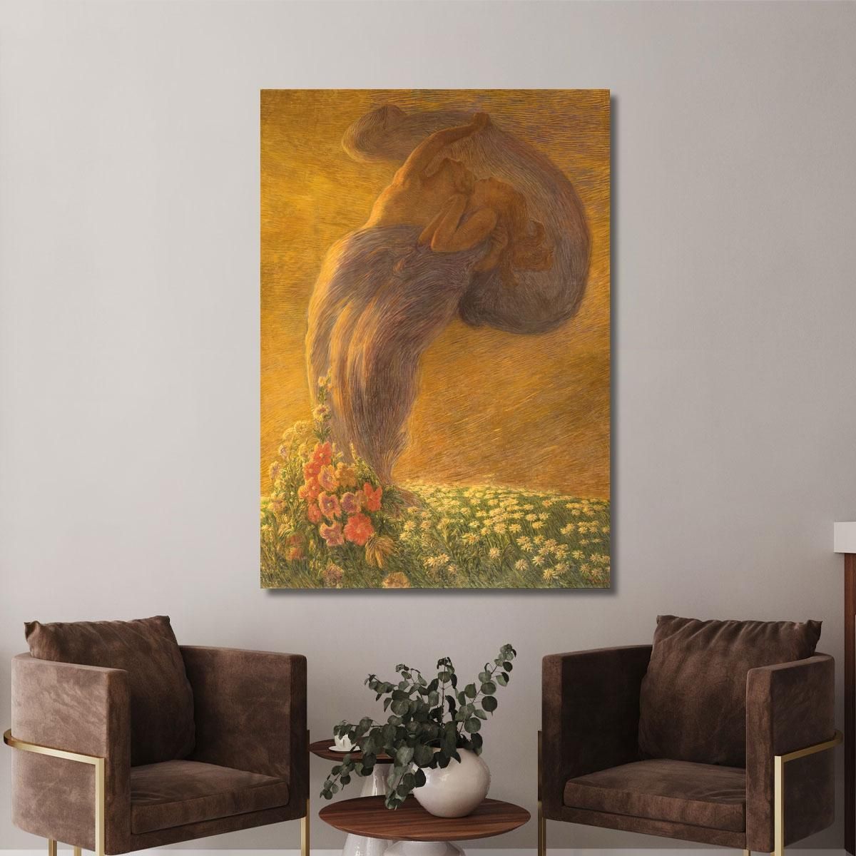 The Dream Gaetano Previati gpr13 canvas print 