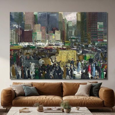 New York George Bellows, gbl14 canvas print