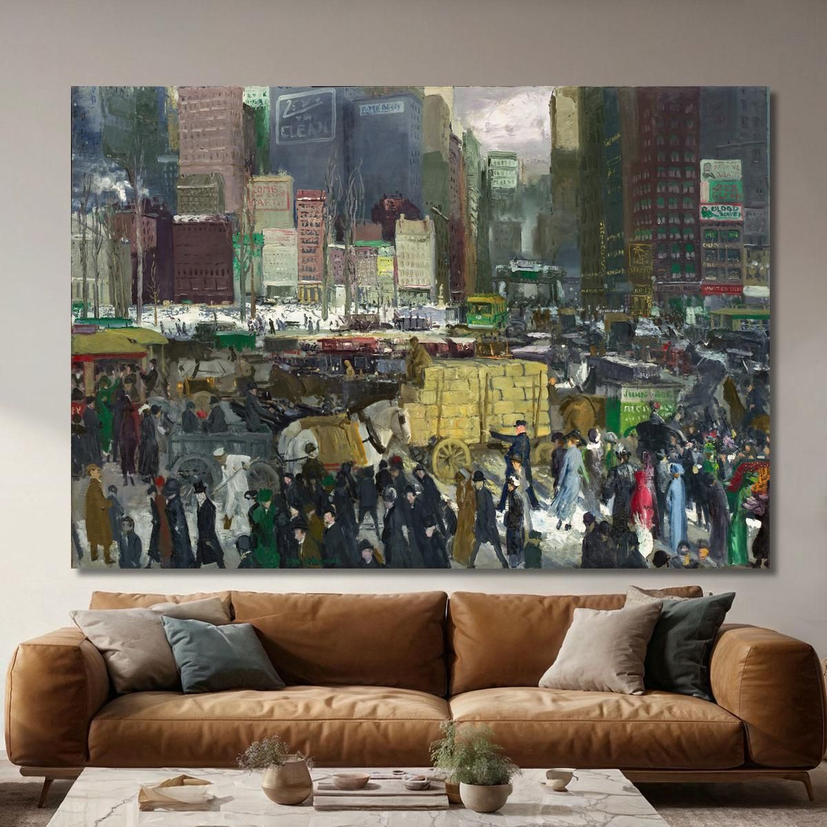 New York George Bellows gbl14 canvas print 