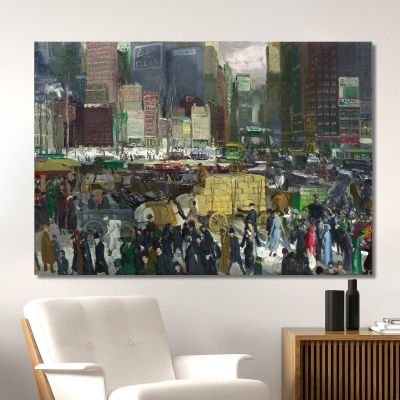 New York George Bellows, gbl14 canvas print