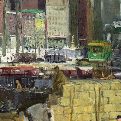 New York George Bellows gbl14 canvas print