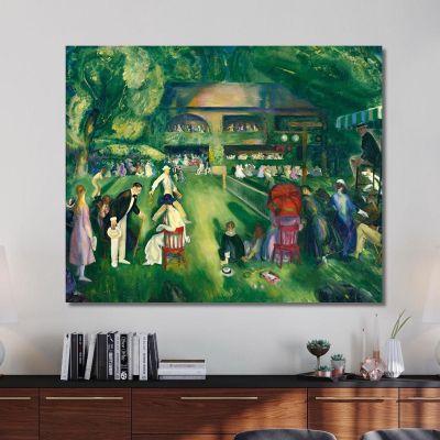 Tennis At Newport George Bellows gbl19 canvas print 