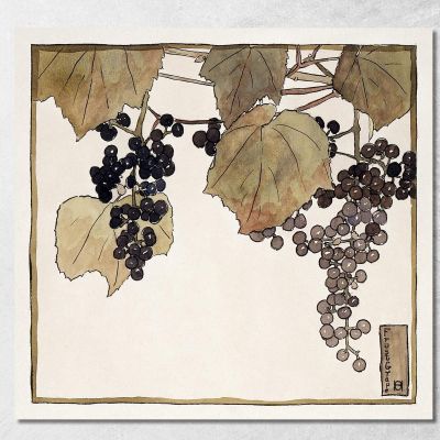 Frost Grape Hannah Borger Overbeck hbo8 canvas print 