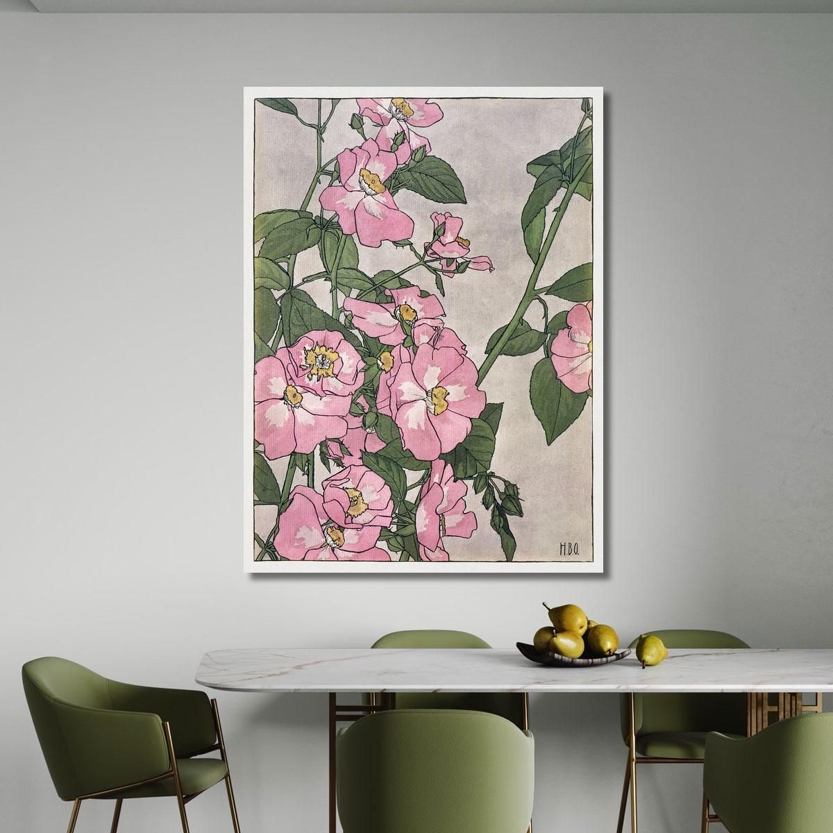 Prairie Rose Hannah Borger Overbeck hbo14 canvas print 