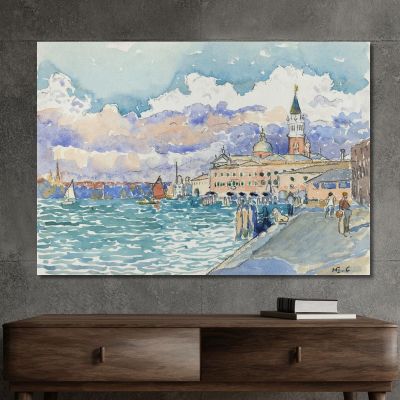 Venice Henri Edmond Cross hec18 canvas print 