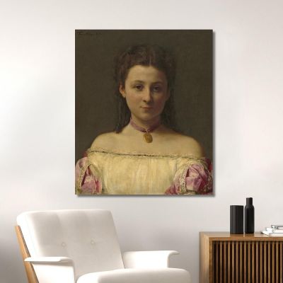 Miss De Fitz-James Henri Fantin-Latou hfl7 canvas print 