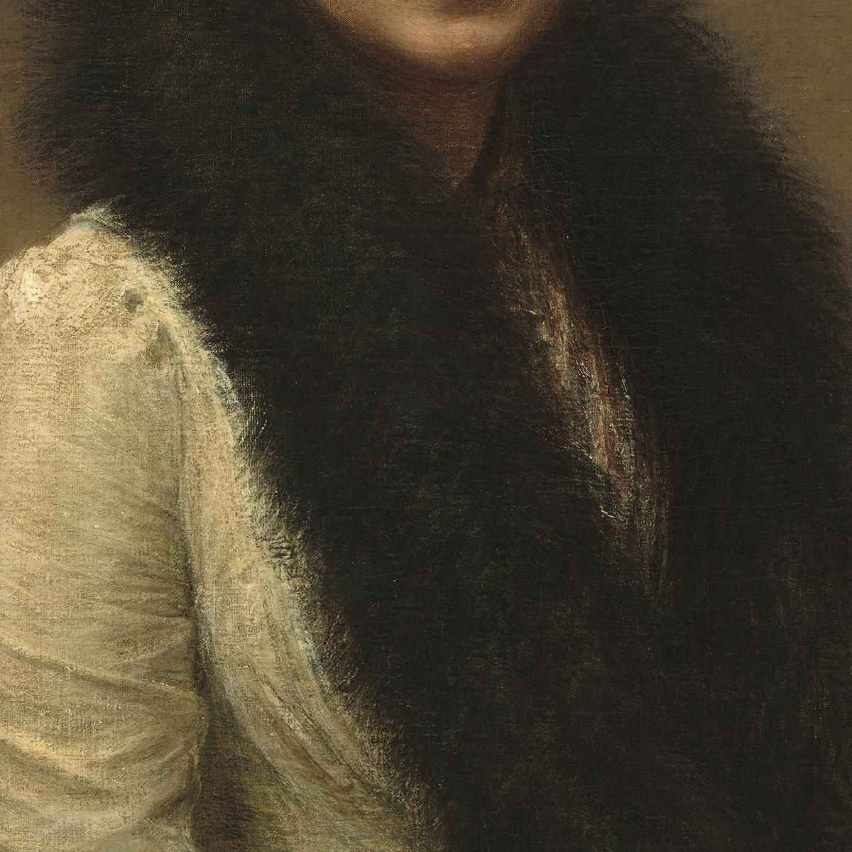 Portrait Of Sonia Henri Fantin-Latou hfl10 canvas print