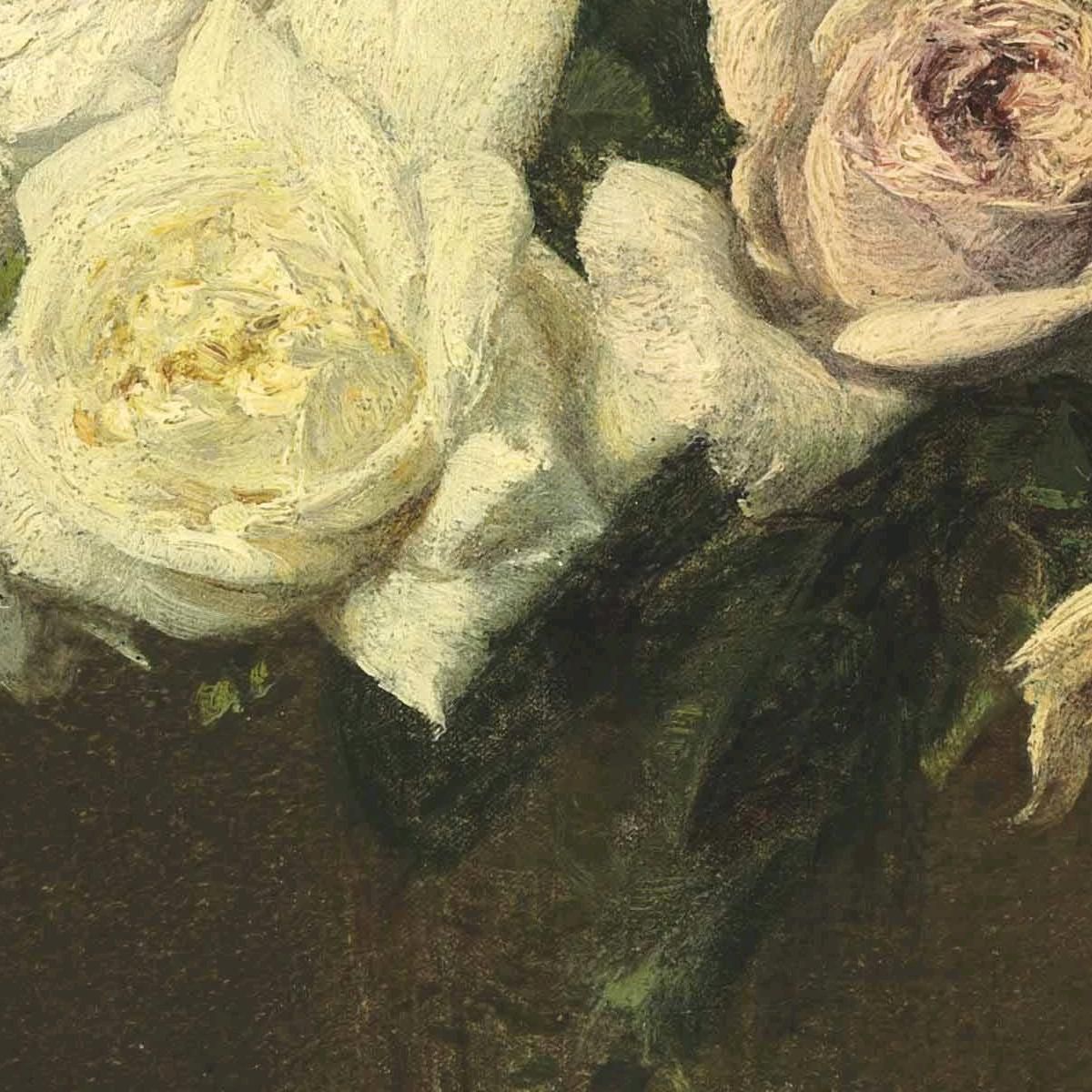 Roses Henri Fantin-Latou hfl16 canvas print