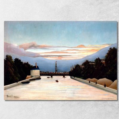 The Eiffel Tower Henri Rousseau hrs31 canvas print 