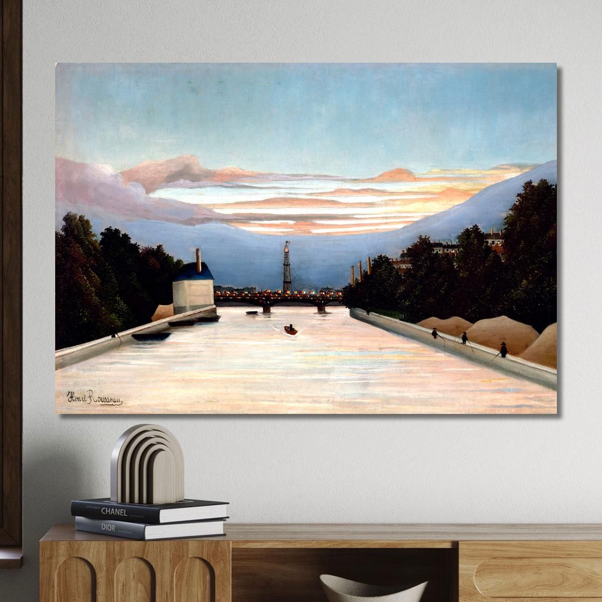 The Eiffel Tower Henri Rousseau hrs31 canvas print 