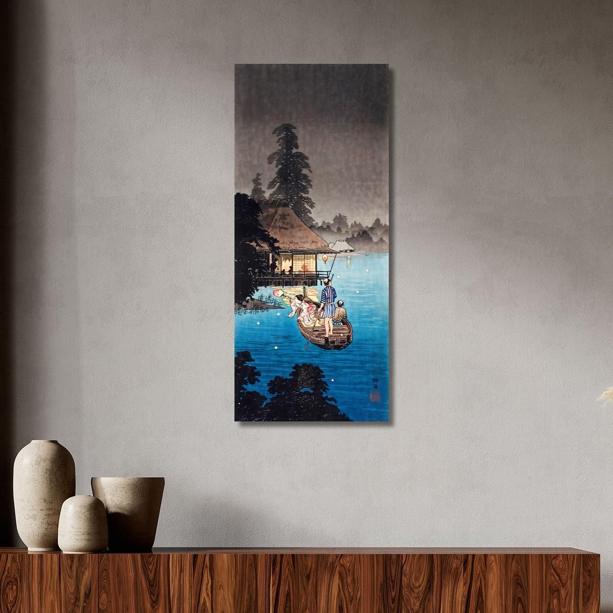 Enjoying Evening Cool Hiroaki Takahashi htk9 canvas print 