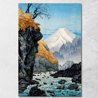 Foot Of Mount Ashitaka Hiroaki Takahashi htk10 canvas print 