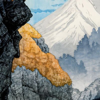 Foot Of Mount Ashitaka Hiroaki Takahashi htk10 canvas print