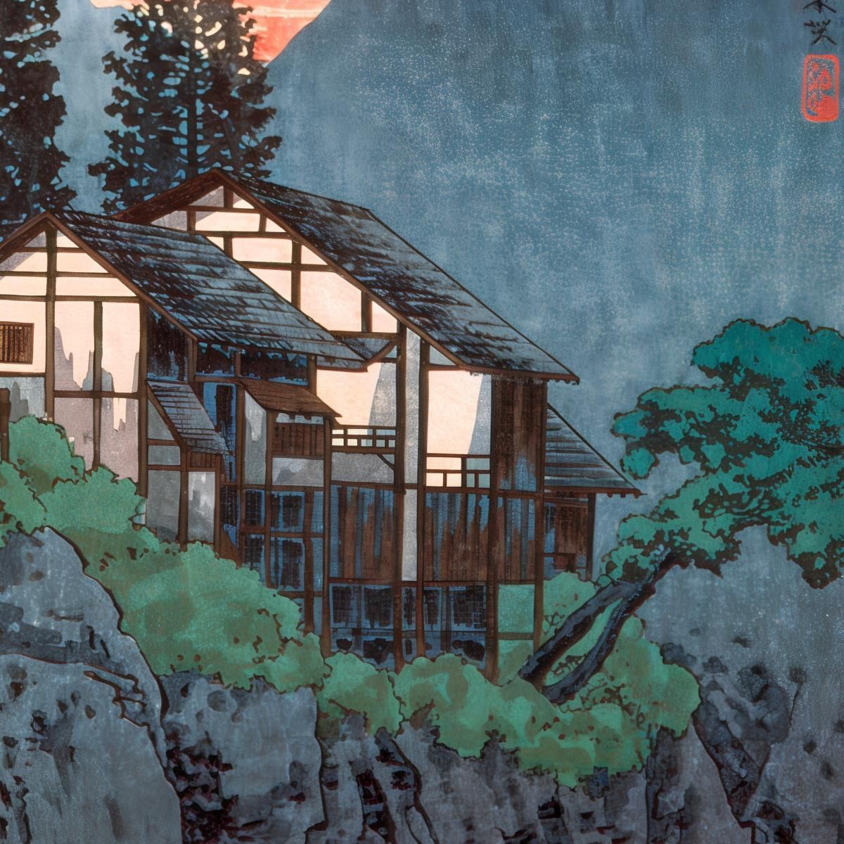 Hakone Hiroaki Takahashi htk11 canvas print